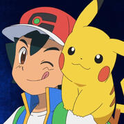 Satoshi/Ash and Pikachu!